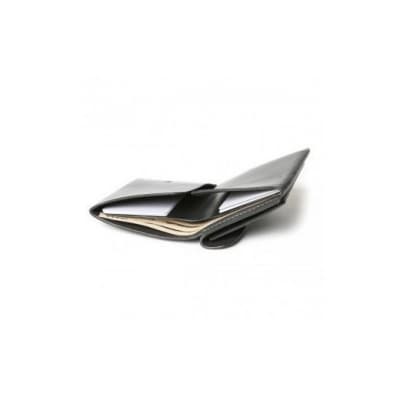 MOTOミニウォレット(BLACK)本池秀夫監修　LEATHER & SILVER MOTO