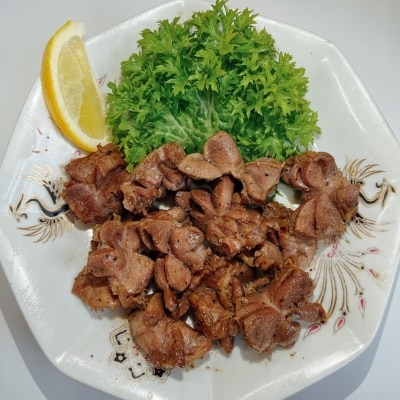 国産 砂ずりの塩焼き 合計640g(80g×8) 調理済タイプ