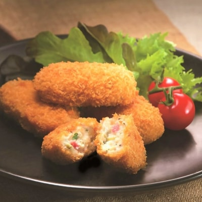 〈大山ハム〉熟成ベーコンとほうれん草のクリームコロッケ 冷凍(CF-3)