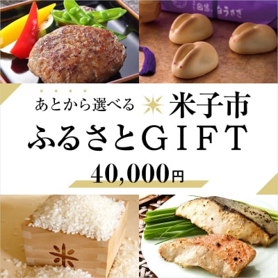 あとから選べる米子市ふるさとGIFT 40,000円
