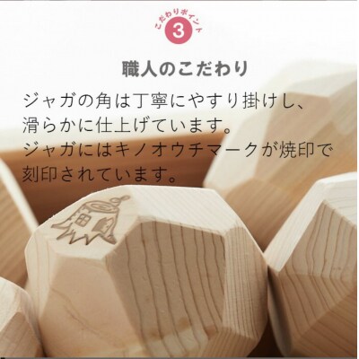 ジャガツムリ ～知育玩具 積み木～