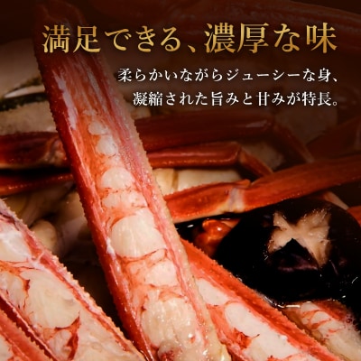 【蟹セレブ】紅ズワイガニ　中1杯(400～500g×1)