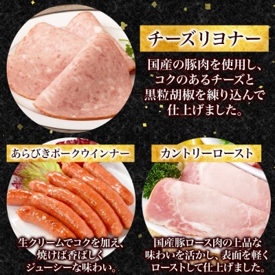 〈大山ハム〉ハム・ソーセージ7種8品詰め合わせ(CN-21)
