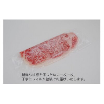 鳥取和牛A5等級　霜降りサーロインスライス　500g