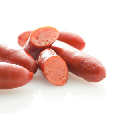 【年内発送可】〈大山ハム〉ハワイアンポチキ(辛口ウインナー)10パック1.12kgセット(063)