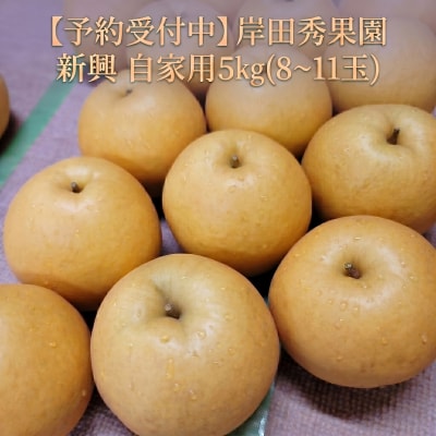 【予約受付中】岸田秀果園 新興 自家用5kg