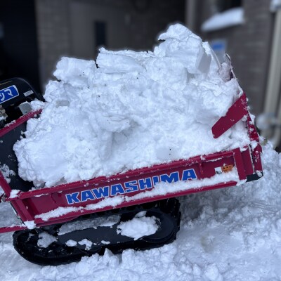 カワシマ 除雪クローラ運搬車 JC731