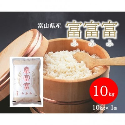 令和7年産 富山県産 富富富 精米 10kg ブランド米