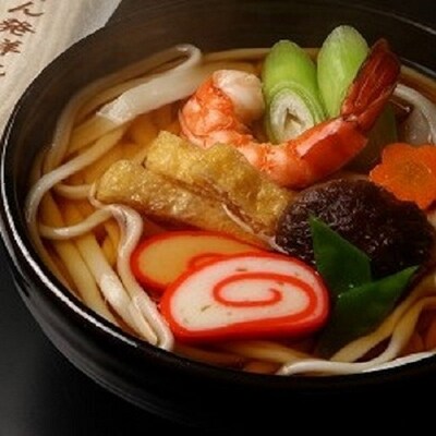 元祖　氷見うどん高岡屋本舗の手延6種と白えび麺つゆ