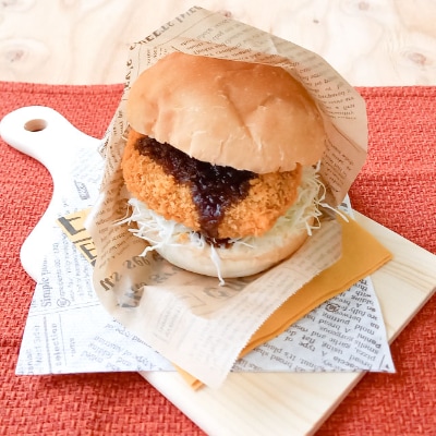 氷見牛コロッケバーガーセット