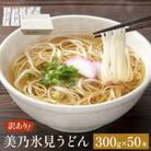 【訳あり】 美乃氷見うどん 300g×50袋 ダンボールでお届け