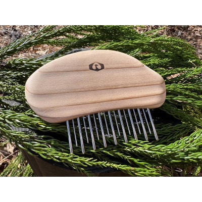 StainlessWoodComb(ステンレスウッドコーム)[1ヶ 化粧箱入り]
