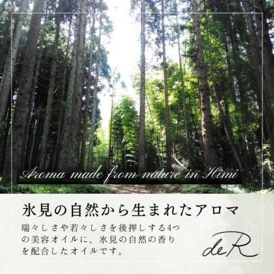 【de R】 灘浦みかん ヘア&スキンオイル 30mL