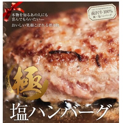 鉄板焼き香月の 極 塩ハンバーグ 前沢牛100 8個セット お礼品詳細 ふるさと納税なら さとふる