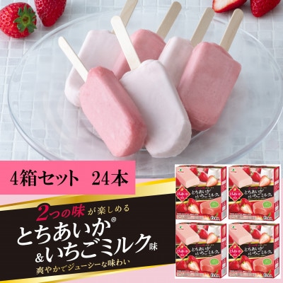 フタバ食品　とちあいか(R)の季節　4箱セット　計24本