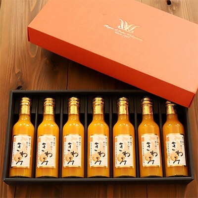 【美浜町】日本一の生産量を誇る和歌山 有田みかんジュース「きわみ」 200ml×7本入り