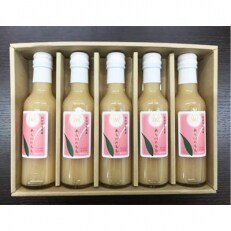 【美浜町】完熟のあら川の桃を使った「あら川の桃ドリンク」200ml×5本入り