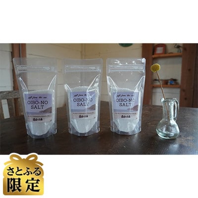 【さとふる限定】和歌山美浜町産 釜炊き・天然塩 「逢母の天塩」 600gセット