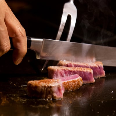 熊野牛　赤身ステーキ　200g×2枚　(牛脂付き)