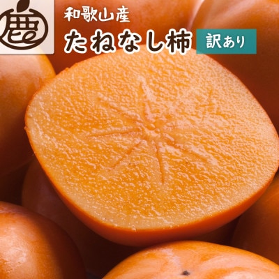家庭用 たねなし柿1kg【訳あり】【刀根早生・平核無柿(ひらたねなしかき)】