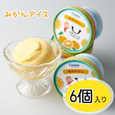 有田みかんジェラートアイス　6個入り