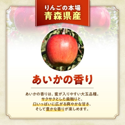 りんご【あいかの香り】約5kg(12～20玉)【2025年産・先行予約】11月中旬～1月中旬頃発送