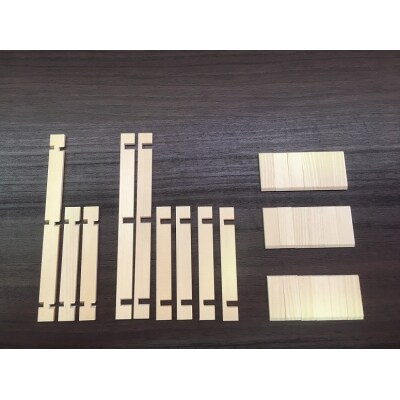 自宅で体験!「宗像きら組子 コースター組立キット」【時安建具店】_HA0104