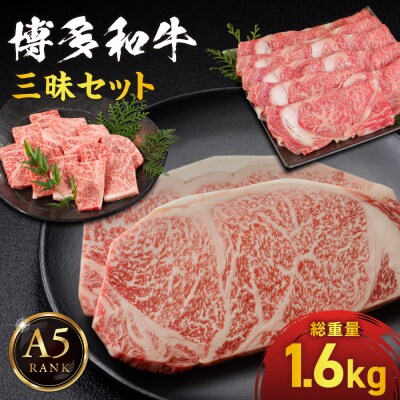 【A5ランク】博多和牛三昧セット【伊豆丸商店】_HA0182