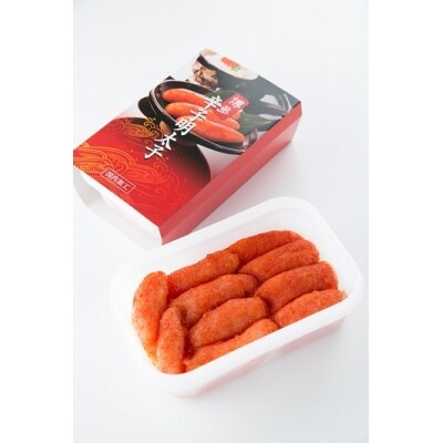 【定期便/年12回/毎月お届け】無着色辛子明太子「選」400g×2個(中切れ)【海千】_HB0004