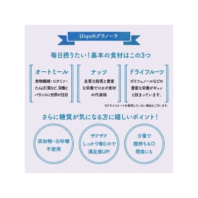 ザクザク!手作りグラノーラ食べ比べセット(100g×6種)【Uiqo】_HA1119