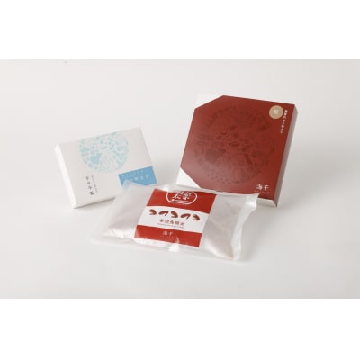 うまかもんセット(樽入り無着色辛子明太子「匠」・いか明太子・手羽先明太子)【海千】_HA0344