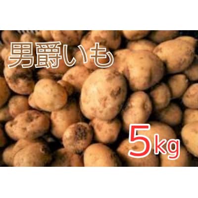 循環型有機肥料で育った男爵いも　5kg【アグリCATS】_HA1350