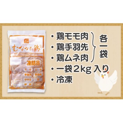 宗像産ブランド鶏【むなかた鶏】食べ比べセット【JAほたる】_HA1424