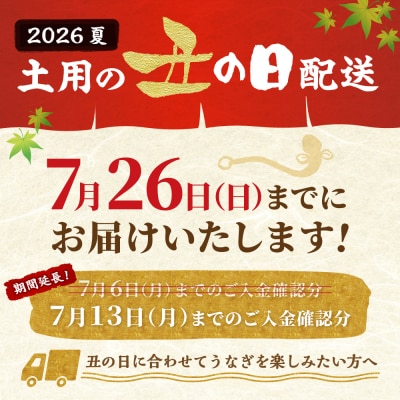 【レビューキャンペーン実施中】うなぎ蒲焼き4尾セット(約250g×4尾)【魚住商店】_HA1494