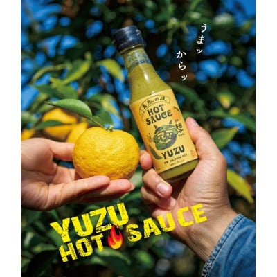 旨味爆発!柚子香る国産クラフトホットソース「青鬼の涙」3本セット【フミ子印】_HA1677