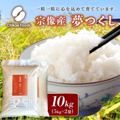 宗像産 夢つくし 10kg(5kg×2)【ちかえフーズ】_HA1808