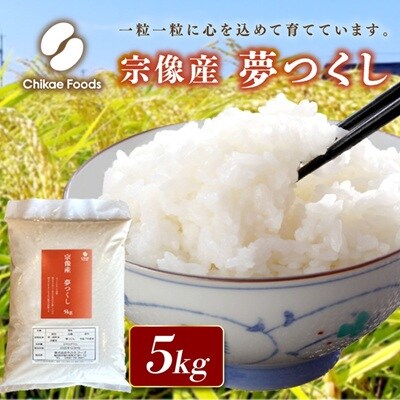宗像産 夢つくし 5kg【ちかえフーズ】_HA1807