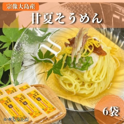 宗像大島産甘夏そうめん 6袋セット【道の駅むなかた】_HA1826