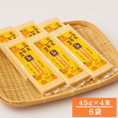 宗像市産甘夏そうめん 6袋セット【道の駅むなかた】_HA1826