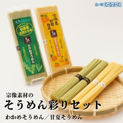 宗像素材のそうめん彩りセット(計1,080g)【道の駅むなかた】_HA1840
