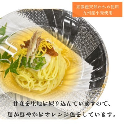 宗像素材のそうめん彩りセット(計1,080g)【道の駅むなかた】_HA1840