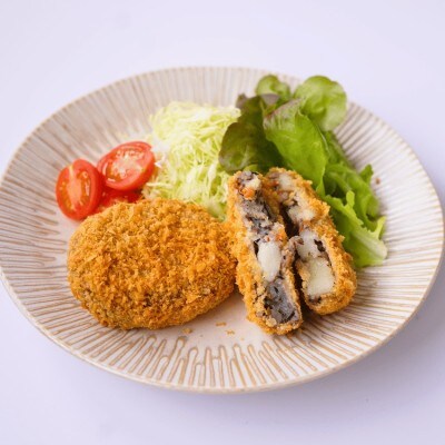 宗像産天然ひじき使用 ドでか!コロッケ×5袋セット(計1.2kg)【道の駅むなかた】_HA1834