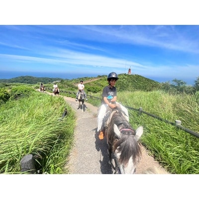 ミニ遠乗り体験チケット【カナディアンキャンプ大島牧場】_HA1804