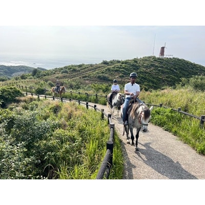 ミニ遠乗り体験チケット【カナディアンキャンプ大島牧場】_HA1804