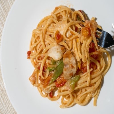 しまふぐトマトソースパスタ(3個セット)【宗像漁協共同組合】_HA1727