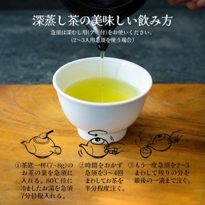 八女茶 深蒸し茶煎茶 100g【株式会社JSE】_HA1866