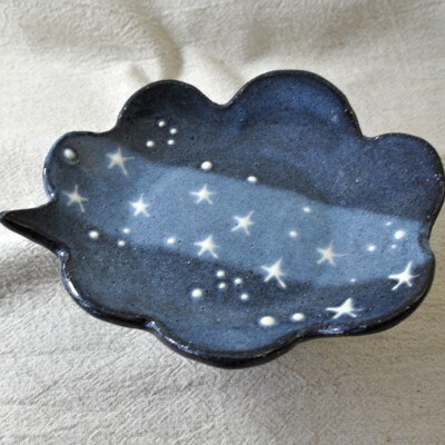 吹き出しの皿 星空 2枚セット【716】_HA1720