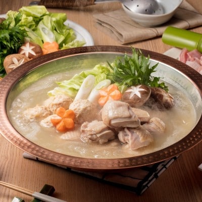 博多華味鳥 水たきセット(ちゃんぽん麵)【トリゼンフーズ】_HA1947