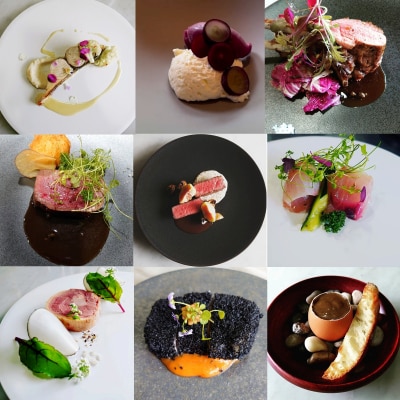 ランチ2名様食事券ジャルダン庭コース【Munakata Cuisine Ishida】_HA2013