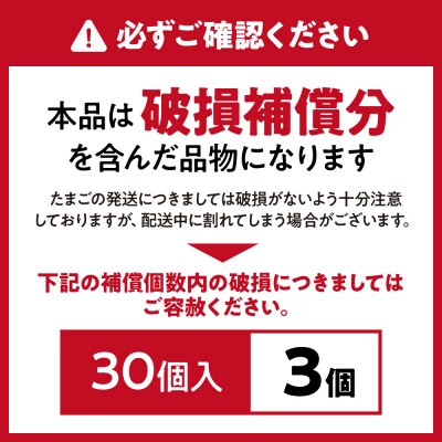 【毎月】新鮮 赤卵「宗像たまご」Mサイズ 30個×12ヶ月定期便【JAほたるの里】_HB0215